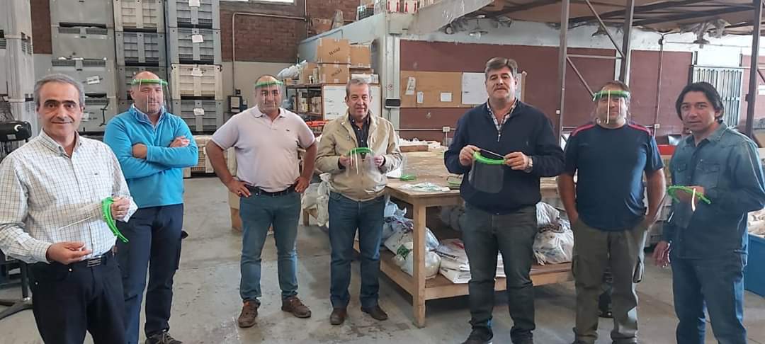 JUNÍN PUNTO LIMPIO Y EMPRESA BONOMINI FABRICAN MÁSCARAS FACIALES