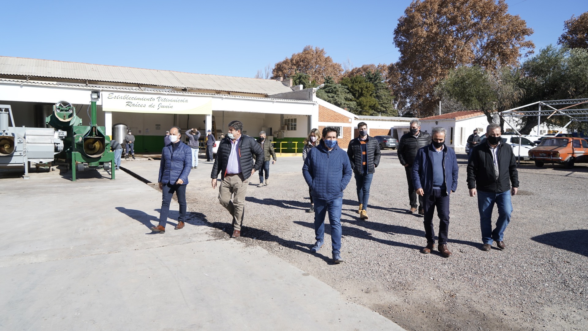 VISITA DE IMPORTANTE EMPRESARIO A JUNÍN