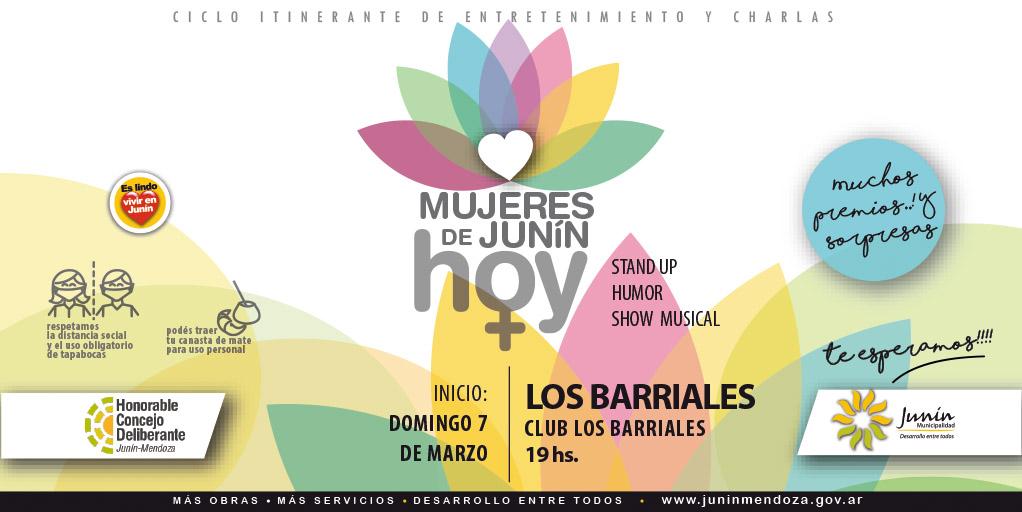 CICLO ITINERANTE «MUJERES DE JUNÍN, HOY».