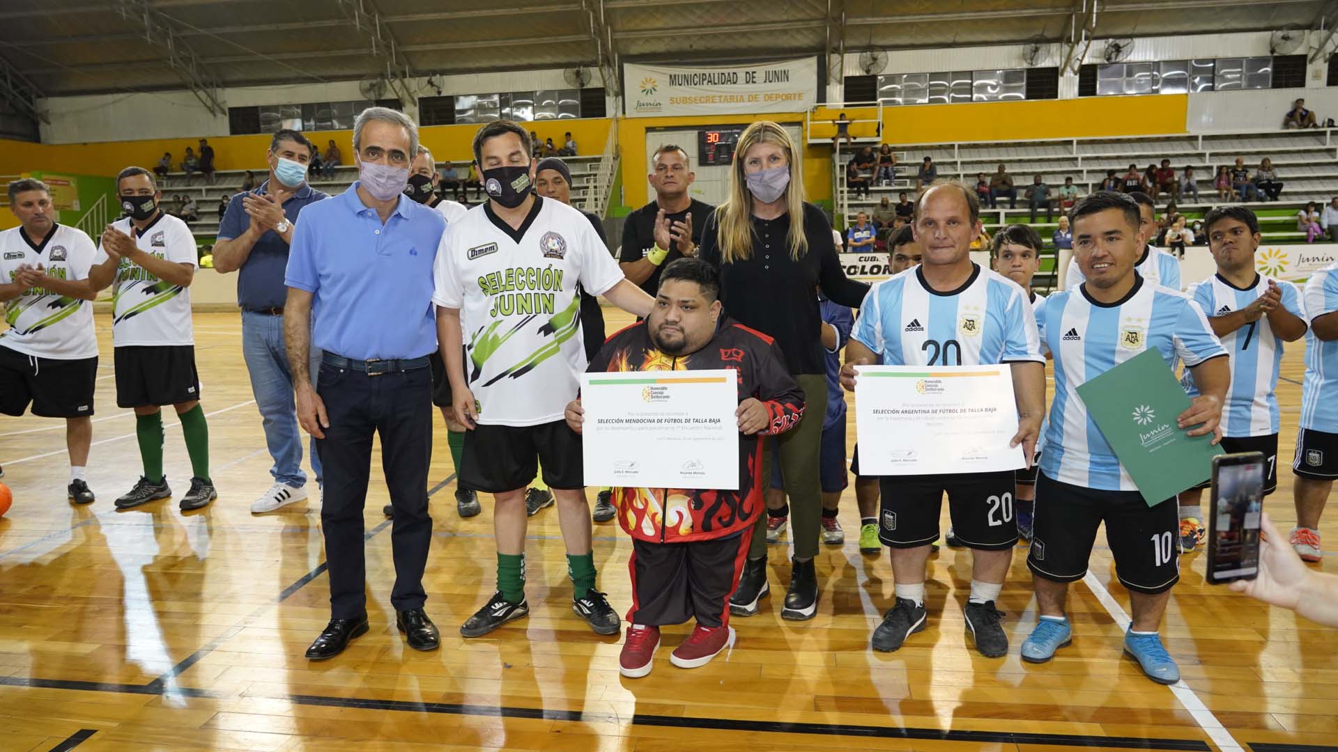 RECONOCIMIENTO A LA ASOCIACIÓN CIVIL ARGENTINA DE FÚTBOL DE TALLA BAJA