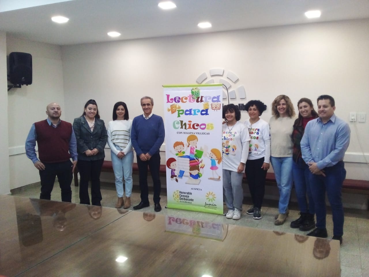 MALENA VILLEGAS VISITÓ EL CONCEJO