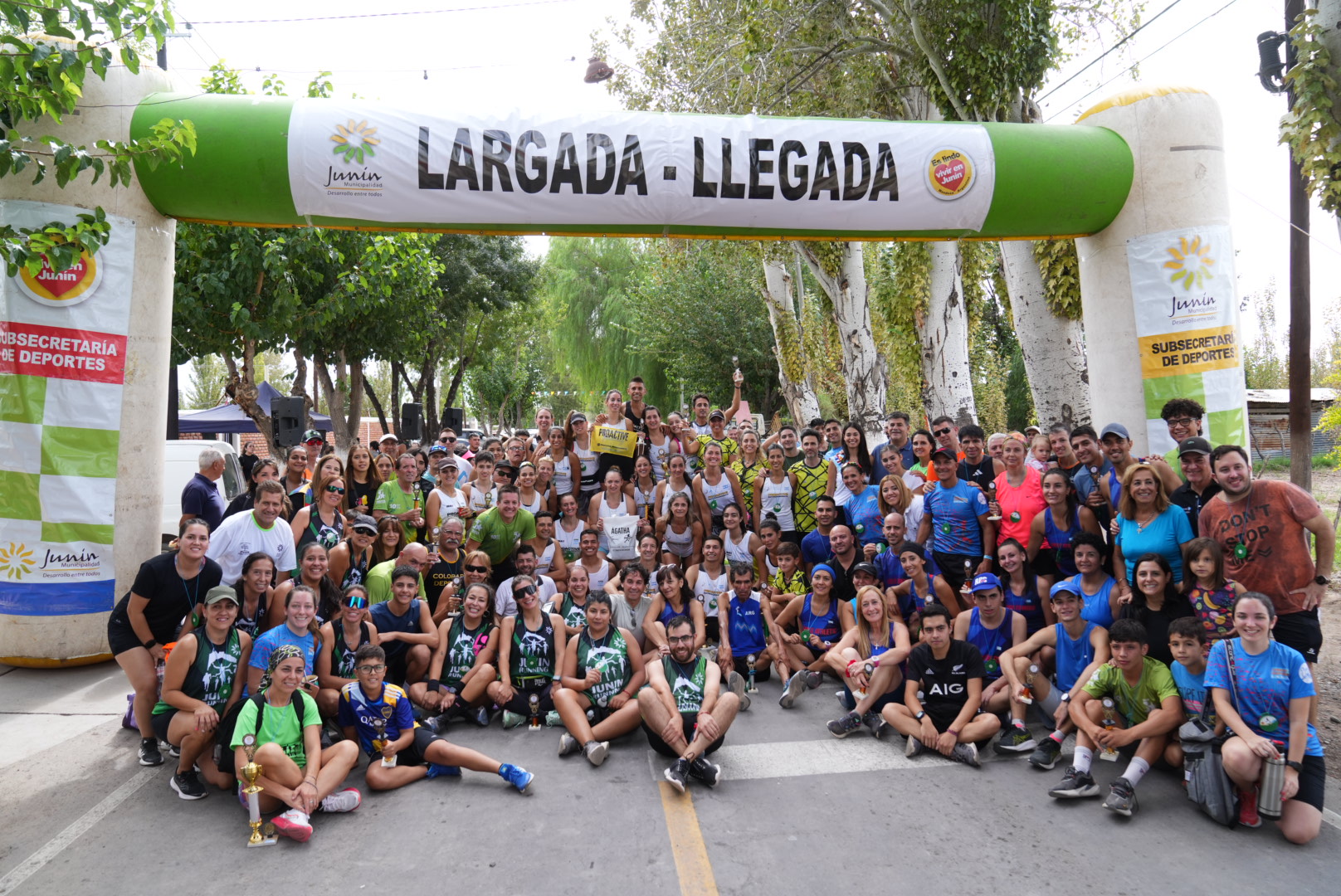 SE CORRIÓ LA 6ta. MARATÓN ENTRE VIÑAS EN ALGARROBO GRANDE