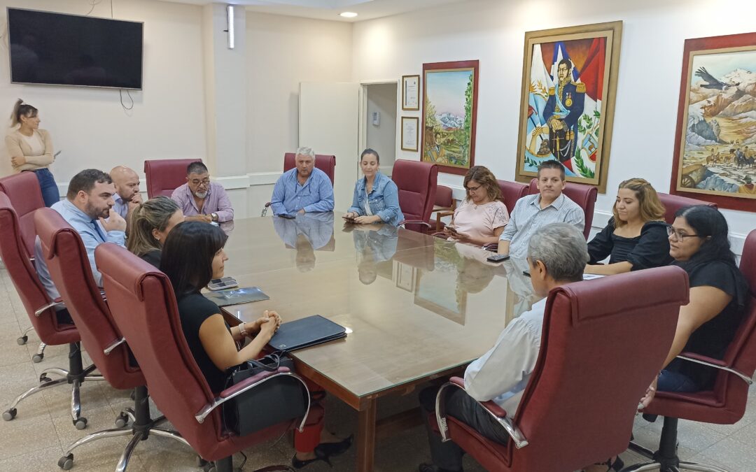 VISITA DE MIEMBROS DE LA FUNDACIÓN BANCO CREDICOOP