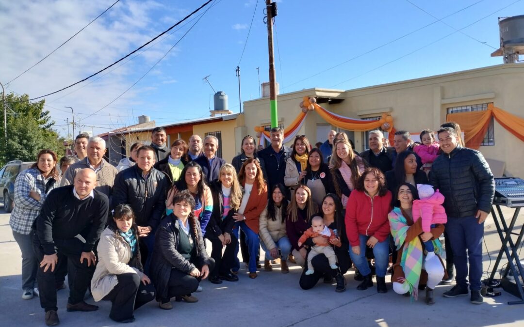SE INAUGURÓ UN NUEVO JARDÍN MATERNAL EN EL BARRIO FERROVIARIO