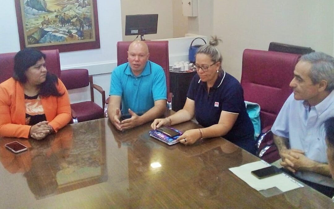 REUNIÓN CON EL INTA Y PROMOCIÓN ECONÓMICA MUNICIPAL