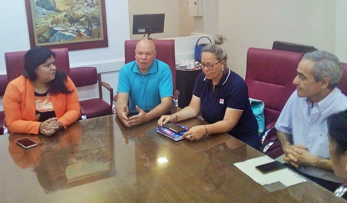 REUNIÓN CON EL INTA Y PROMOCIÓN ECONÓMICA MUNICIPAL