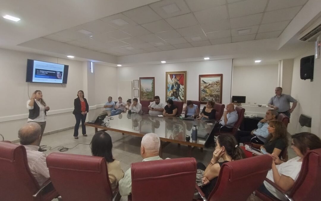 CHARLA SOBRE PREVENCIÓN DE APUESTAS ILEGALES DE MENORES