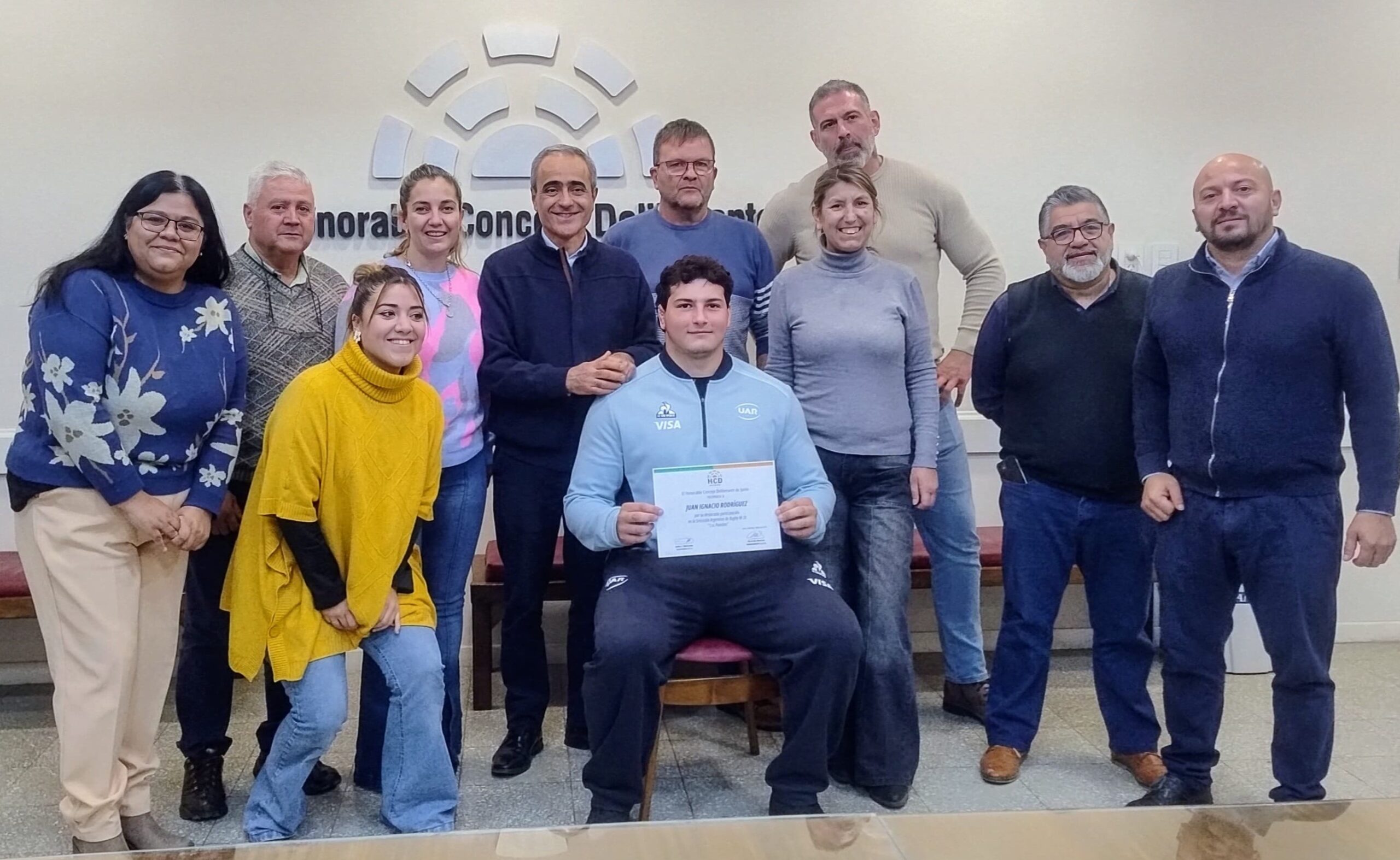 RECONOCIMIENTO A «JUANI» RODRÍGUEZ, INTEGRANTE DE LOS PUMITAS