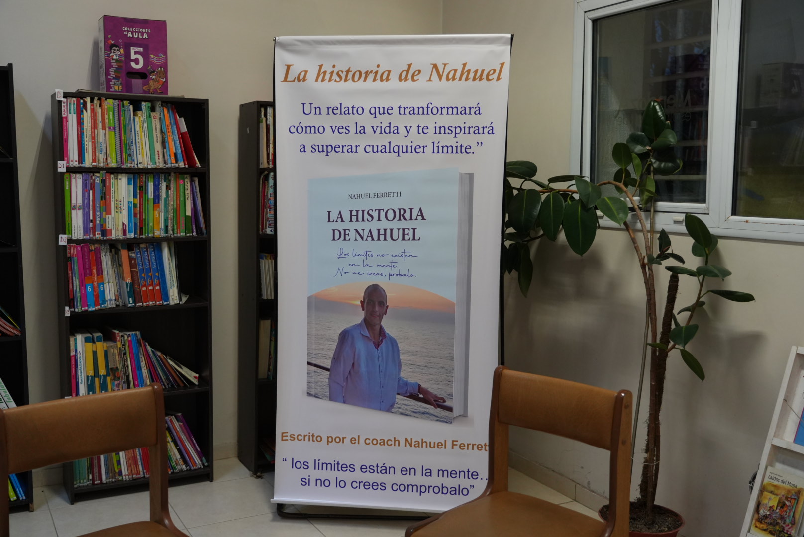 PRESENTACIÓN DEL LIBRO «LA HISTORIA DE NAHUEL» EN LA COLONIA