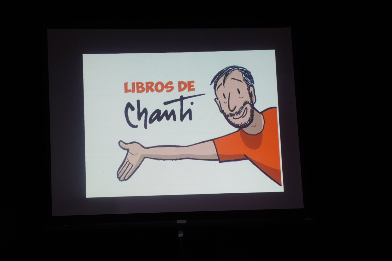 PRESENTACIÓN DEL HISTORIETISTA «CHANTI»