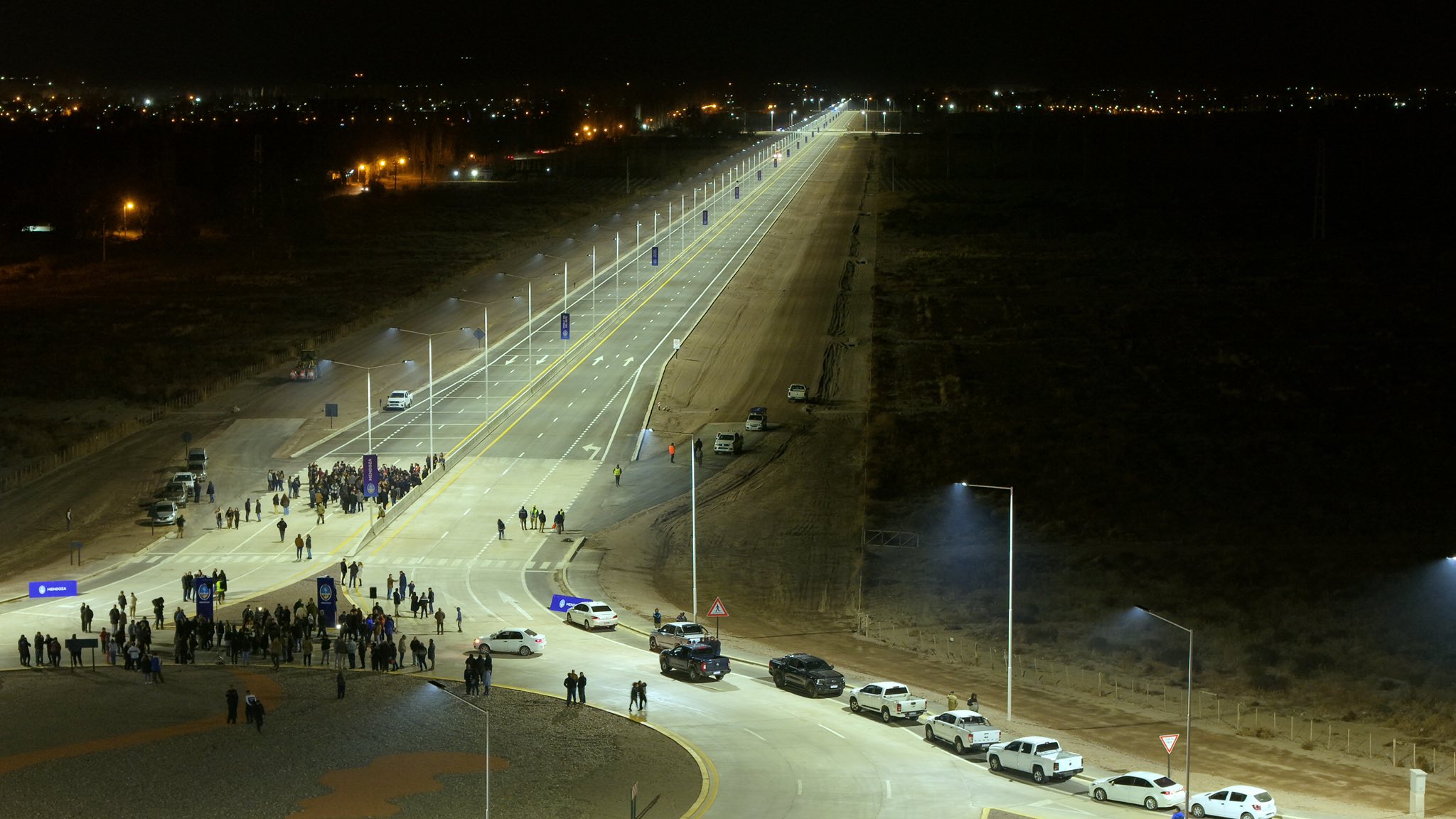 INAUGURACIÓN DEL PRIMER TRAMO DE LA DOBLE VÍA DEL ESTE