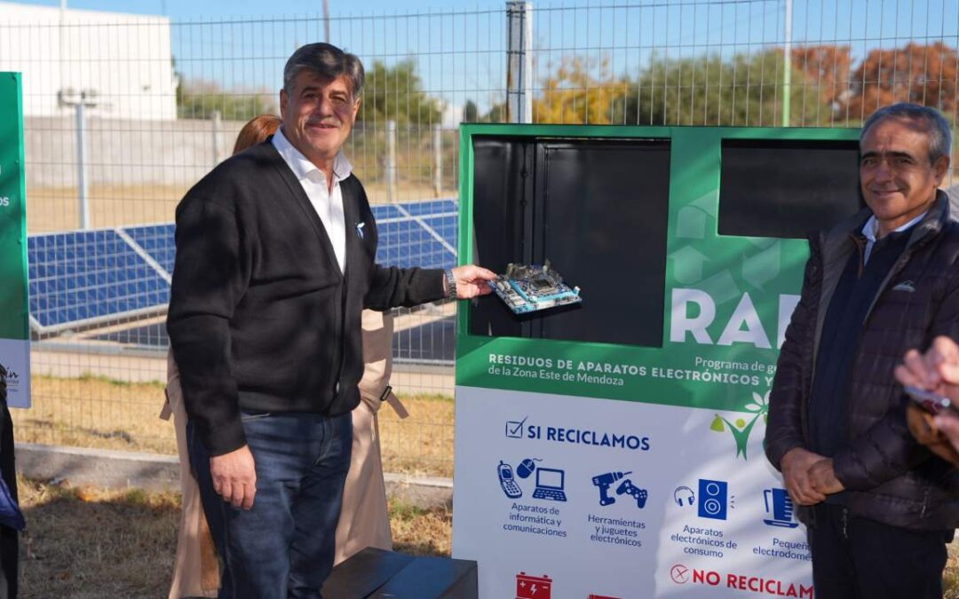 JUNÍN PRESENTÓ EL PROGRAMA RAEE Y SUMÓ SU PRIMER PUNTO DE RECOLECCIÓN DE RESIDUOS ELECTRÓNICOS