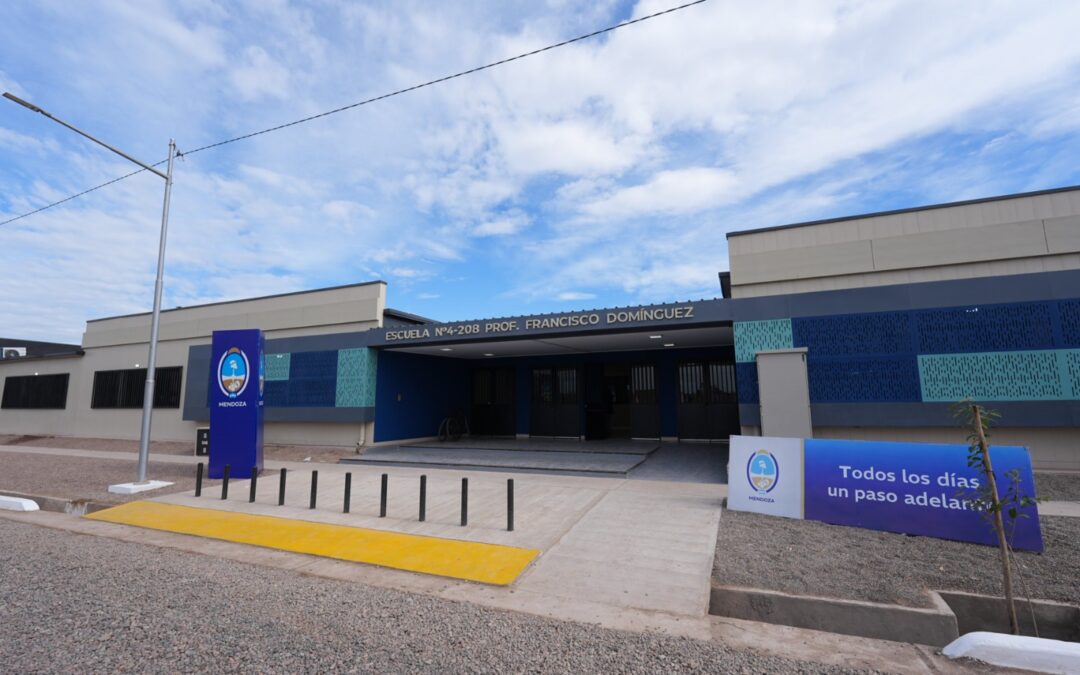 SE INAUGURÓ EL NUEVO EDIFICIO DE LA ESCUELA «PROF. FRANCISCO J. DOMÍNGUEZ