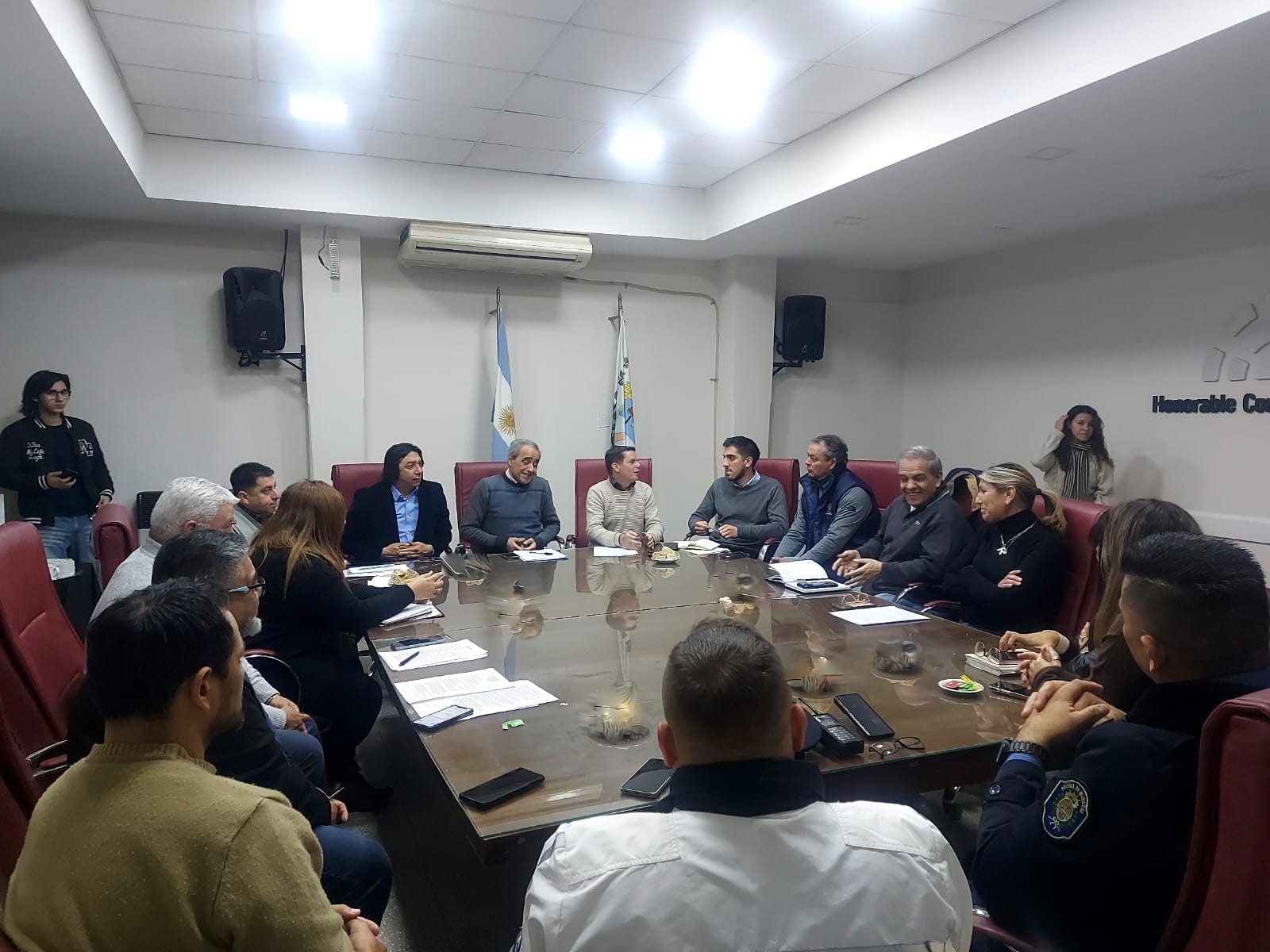 REUNIÓN PARA PLANIFICACIÓN Y ORDENAMIENTO VIAL